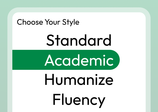 Select your style step